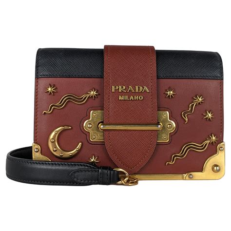 prada cahier astrology bag leather|Prada astrology bag buy.